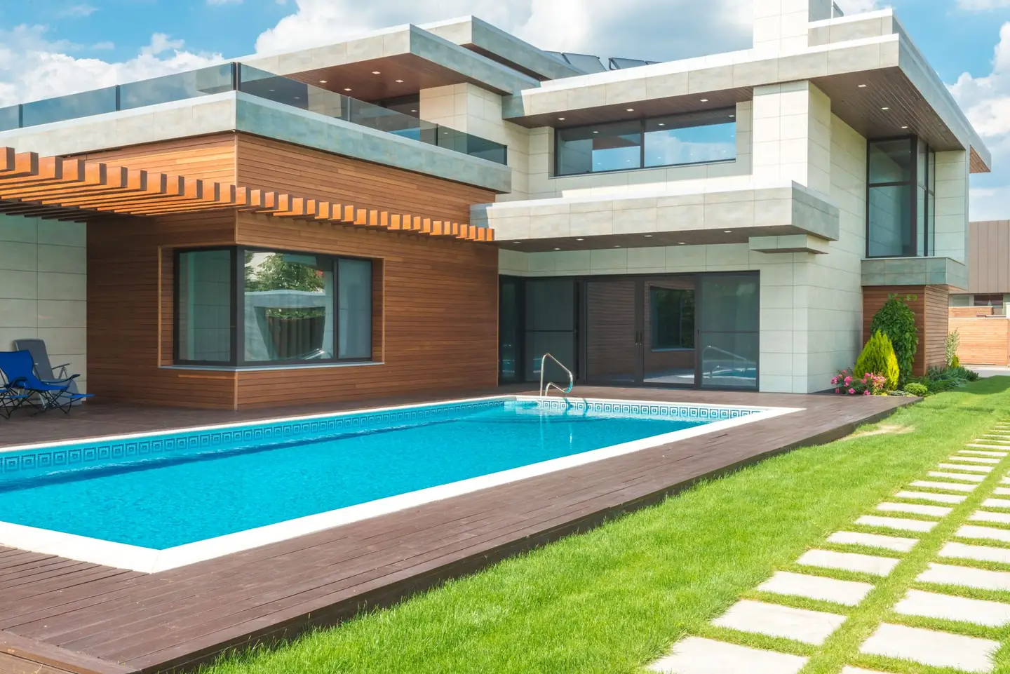 Swimming pool built in Stewarts Brook, NSW